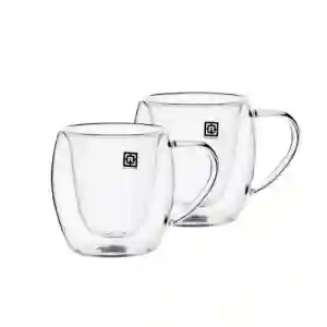 BRS 2pc Double Wall Mug Set 250ML1X24