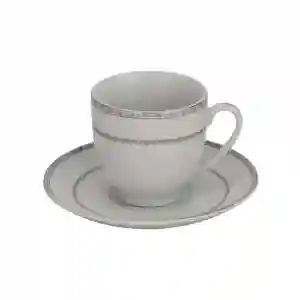 12Pc Tea Cup and Saucer Set1X10