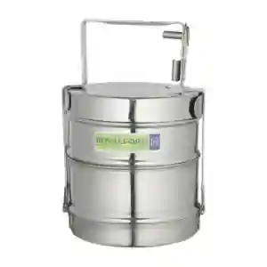 RoyalFord 2Layer Steel Bombay Tiffin1X24