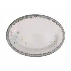 Melamineware Oval Rice Plate | 12″ Dinner Plate