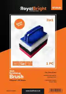 RoyalFord 3 in 1 Cleaning Scrub