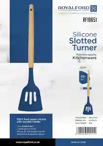 RoyalFord Silicone Slotted Turner