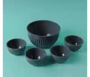 Royalford  5 Piece Bowl Set - Grey