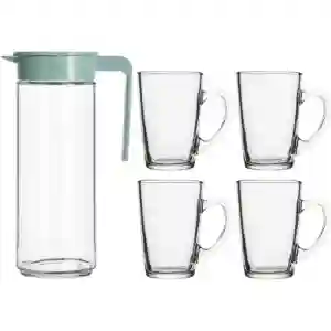 Royalford 5-Piece Glass Juice Set