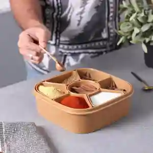 RoyalFord 7 Container Plasticware Box
