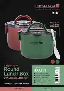 RoyalFord Round Lunch Box