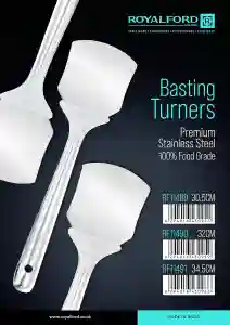 Royalford 32 CM Stainless Steel Basting Turner