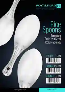 Royalford Steel Rice Spoon