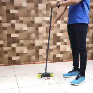 Royalford Floor Broom Green & Grey