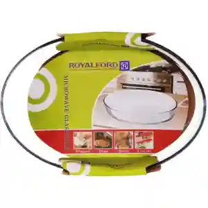 Royalford Glass Oval Casserole, 3.0 L