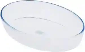 Royalford Glass Oval Casserole, 3.0 L