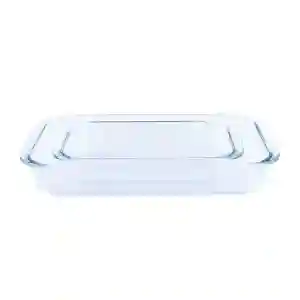 Royalford Glass Baking Tin Set -2Pcs2.2 &1L
