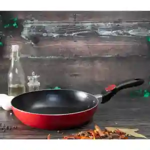 Royalford 28cm Elegant Fry Pan - Red