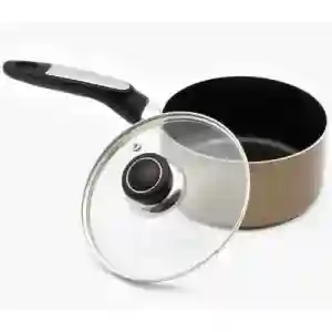 Royalford 16cm Sauce Pan with Lid - Gold