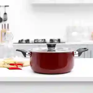 Royalford 20cm nonstick casserole with lid