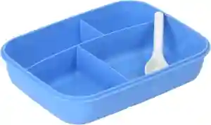 Royalford White Air Tight Lunch Box