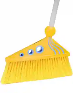 Royalford Plastic Broom with Dustpan Set