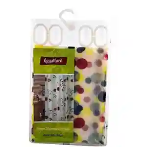 Royalford Peva Shower Curtain 180x180cm