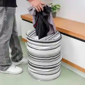 Royalford Round Foldable Laundry Bag