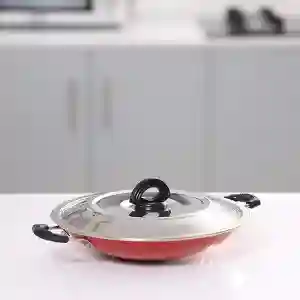 Royalford Non-Stick Appam Pan with Lids (23 cm)