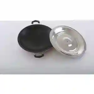 Royalford Non-Stick Appam Pan with Lids (23 cm)