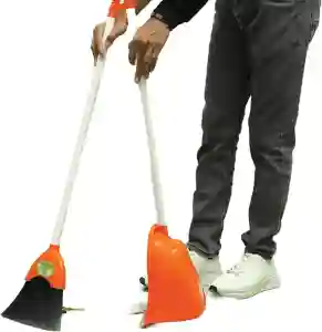 ROYALFORD Broom with Dustpan