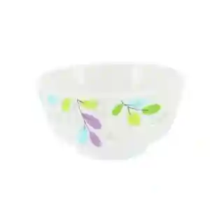 Royalford RF7264 4.1-inch Melamine Bowl - White & Green