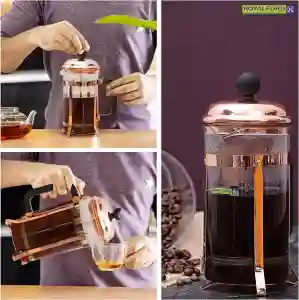 Royalford French Press Coffee Maker, 600ML