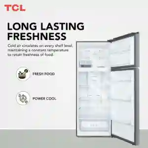 TCL 605L Double Door Refrigerator