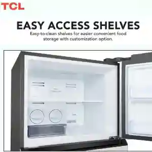 TCL 605L Double Door Refrigerator