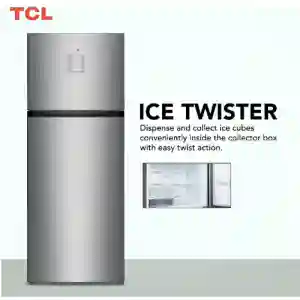TCL 605L Double Door Refrigerator