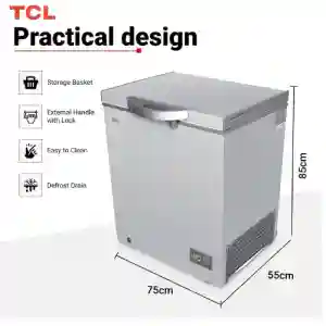TCL Chest Freezer with Mechanical Control