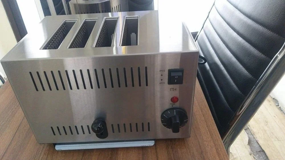 S/s 4 Slice Bread Toaster 1x4