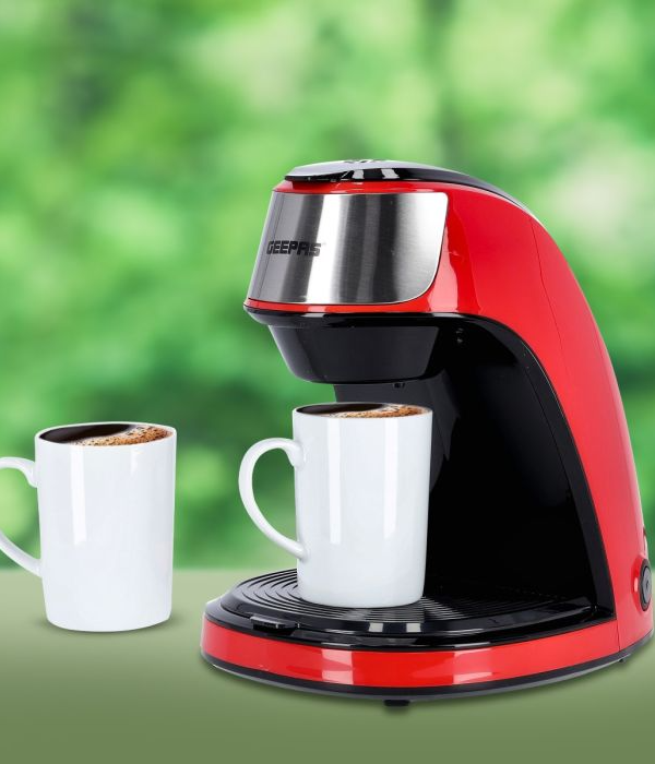 Coffee Maker/Nylon Filter/2Pcs Cup 1x6