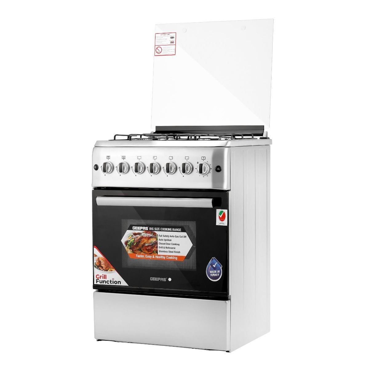 60*60/4Burn Ckng Range/Gril/Safty/Rot1x1