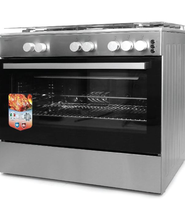 90x60/5Burner Gas Cooking Range/Thermost