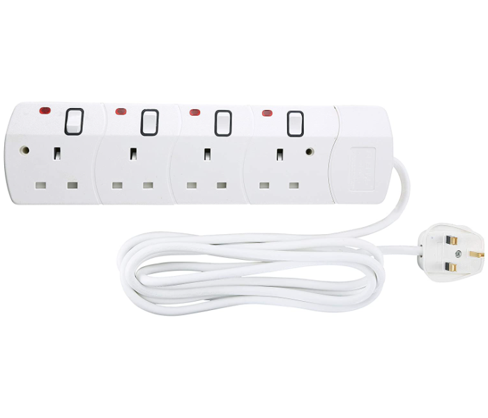 Portable Multi Socket/4Way-3Mtr 1x24
