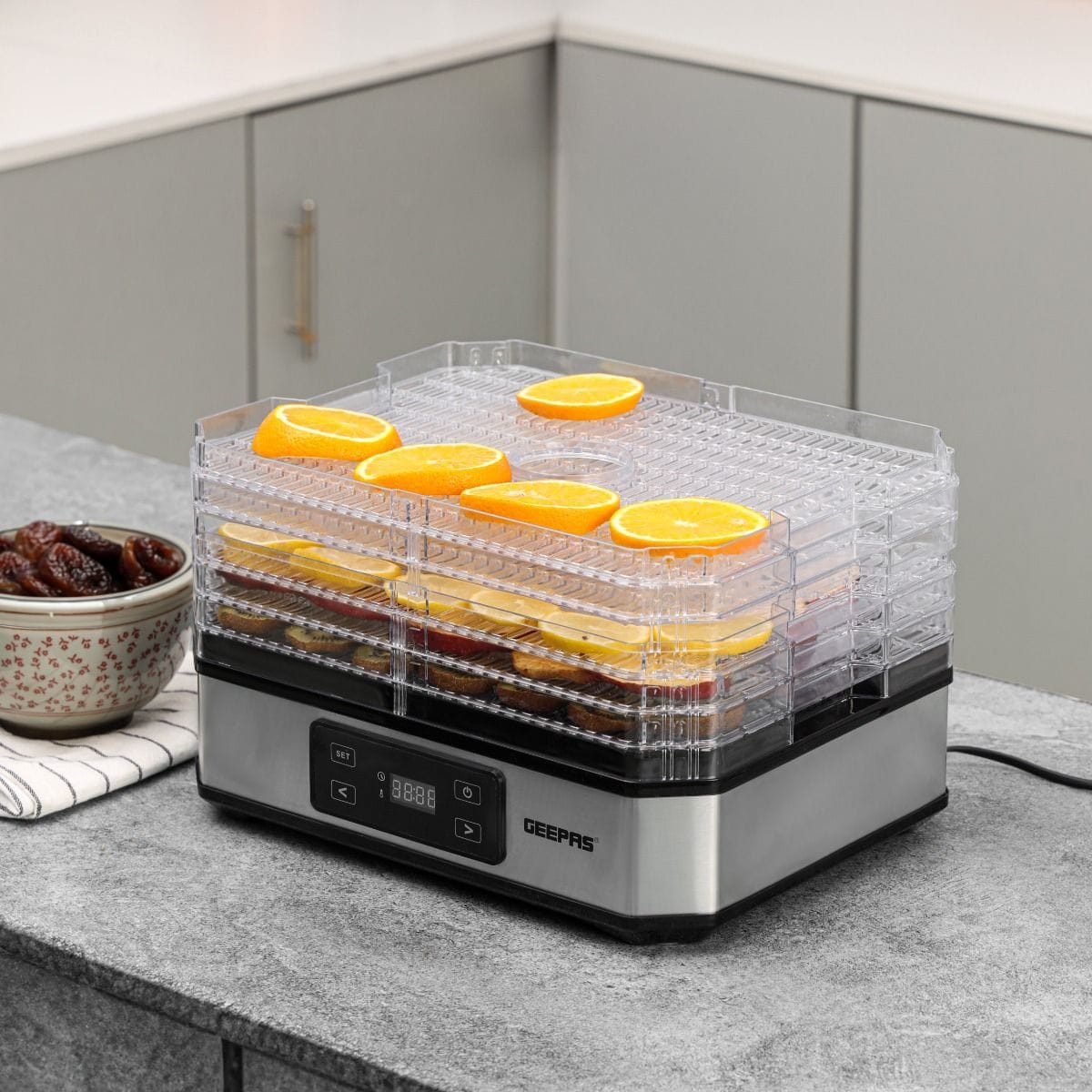 Food Dehydrator/5Transprent Tray1X1