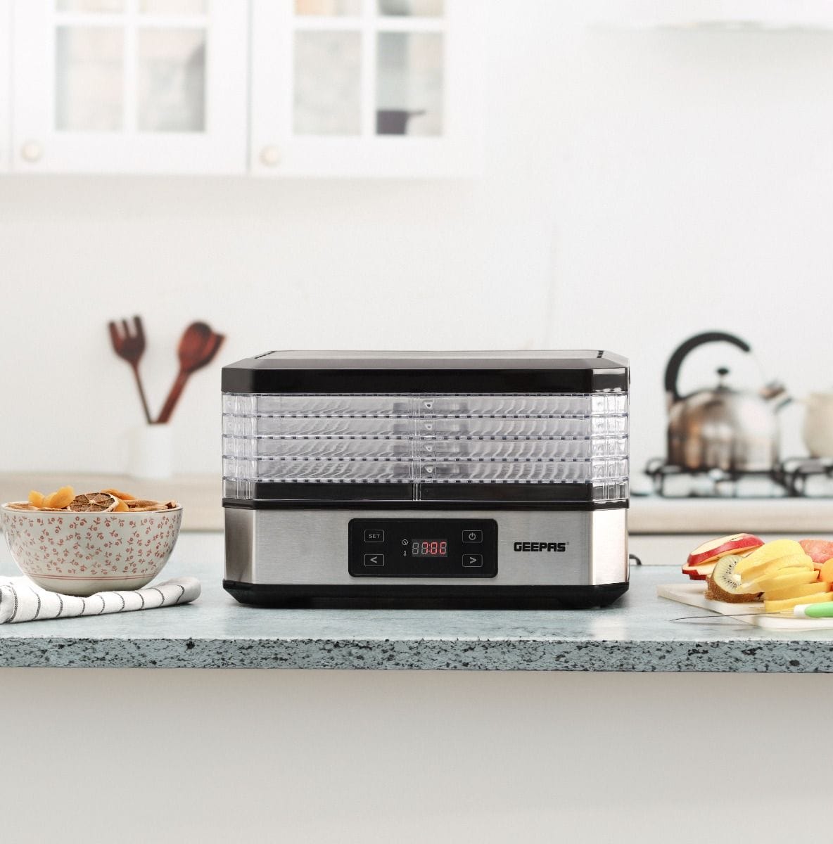 Food Dehydrator/5Transprent Tray1X1