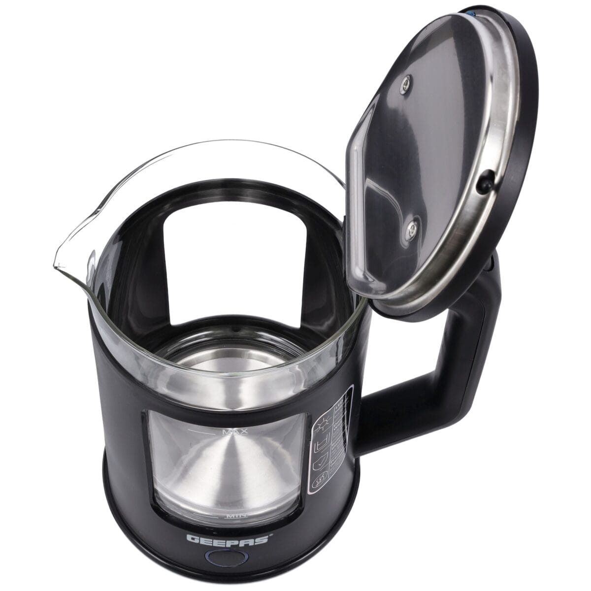 Double Layer Glass Kettle/1.7L 1x12