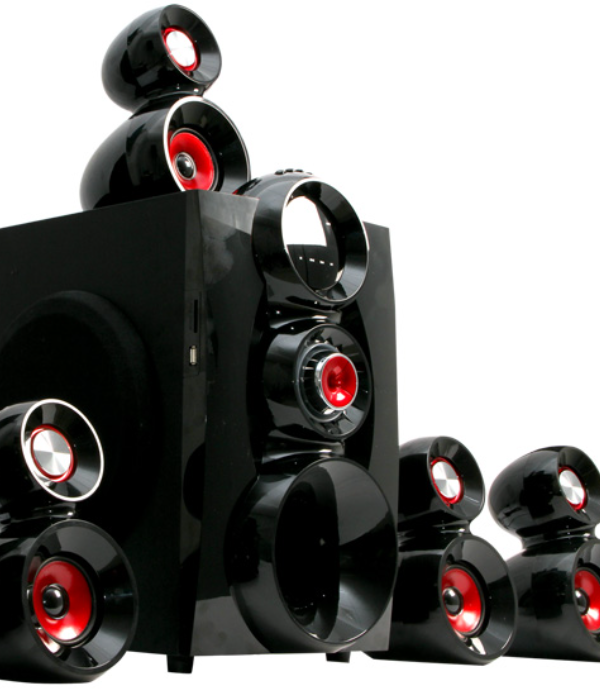 5.1Ch Multmedia Spkr/Usb/Sd/Fm/Rmt/BT1x2