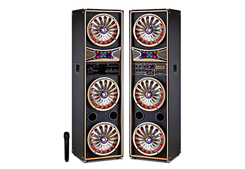 2.0 Pro.Speaker/Usb/Sd/Fm/BT/Mic 2x1