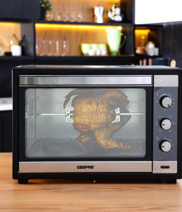 Elec Oven 60L /Rotisserie/60MinTimer 1x1
