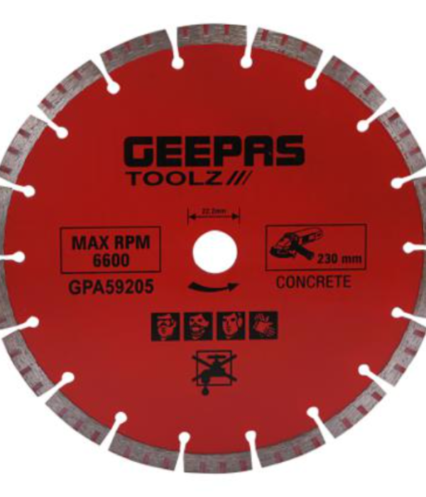 230x22.2mmSegmented Concrete Cutting1x25