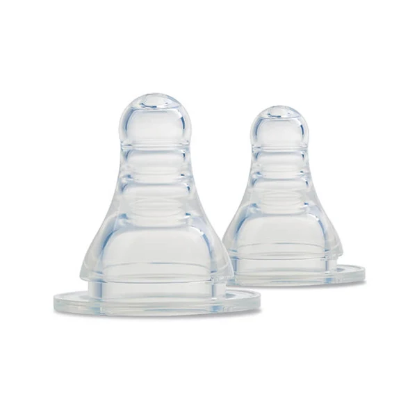 SILICONE NIPPLE S-TYPE (L) 2PC/BL CARD