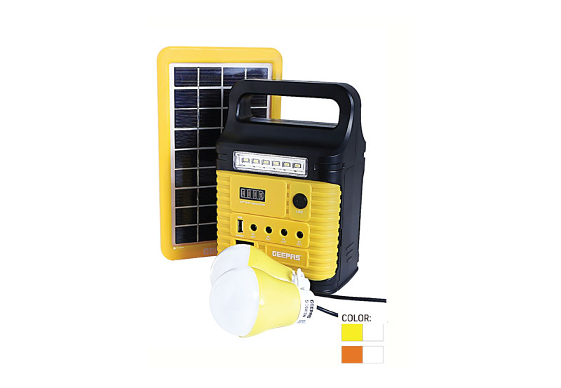 Rech Home Solar Systm/9V-3W/300*2Lum1x10