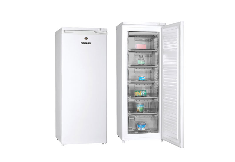 200L Upright Freezer ,5 Drawers 1X1