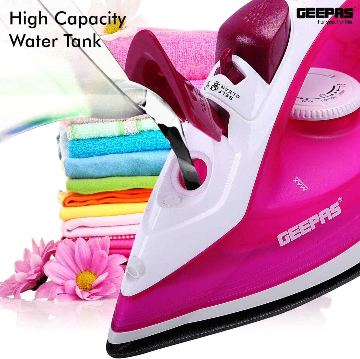 Steam Iron/N/sSoleplate/Tmprtr cntrl1x10