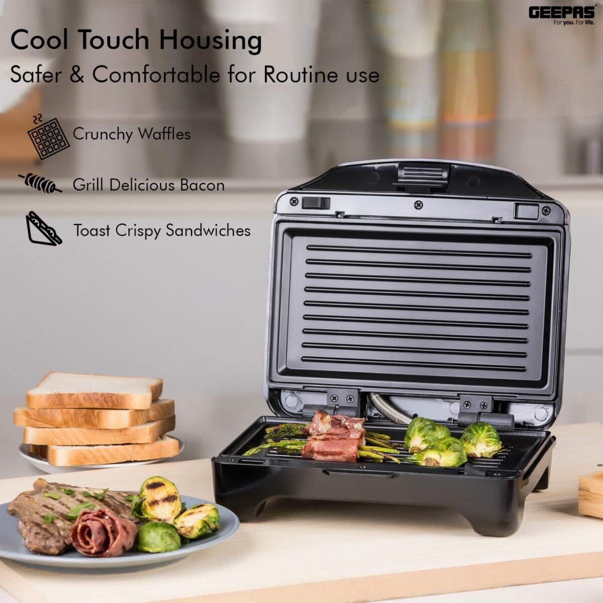 3In1 S/S Det Sandwich Maker1X6