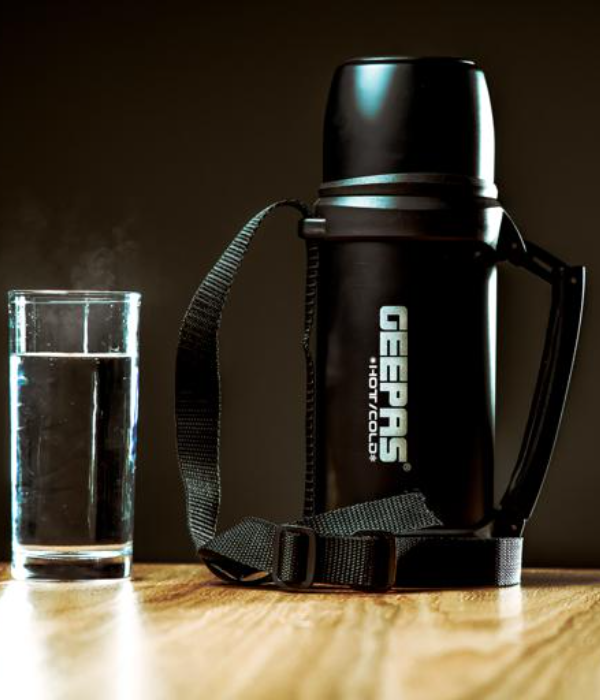 0.8L St/ Steel Inner Vacuum Flask 1X16